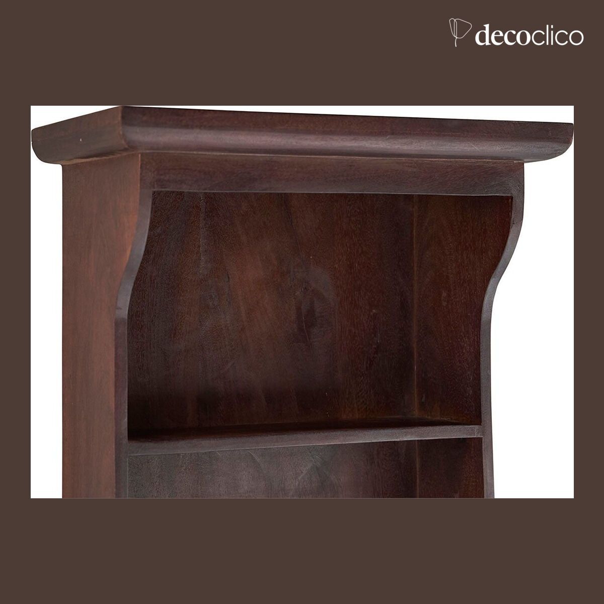 Wall shelf for kitchen storage made from recycled wood Pamir