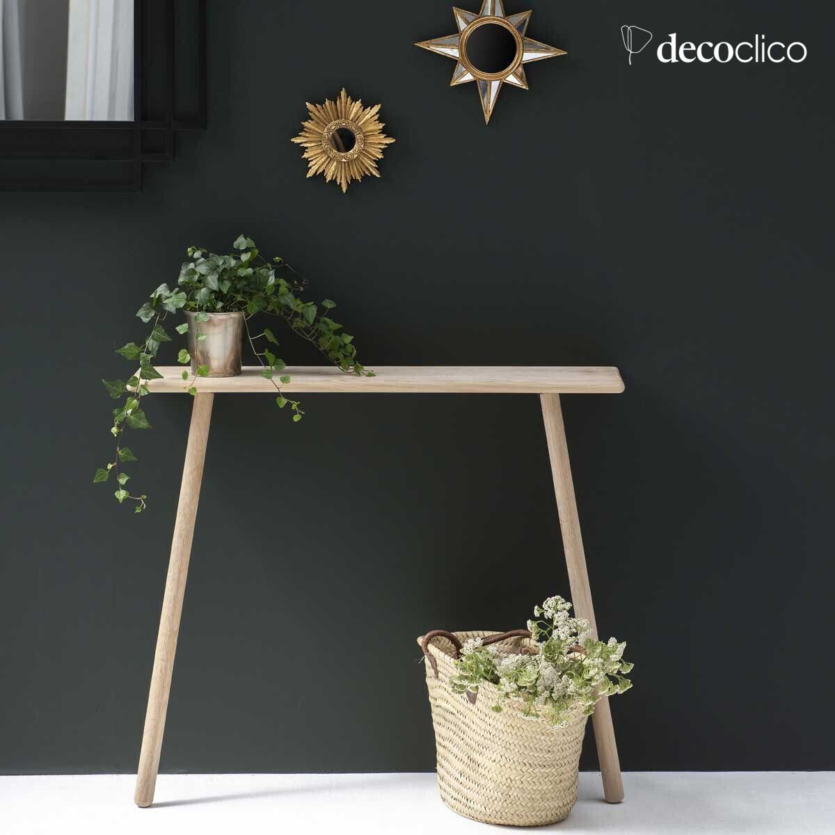 Wandconsole in natuurlijk FSC eiken Mood