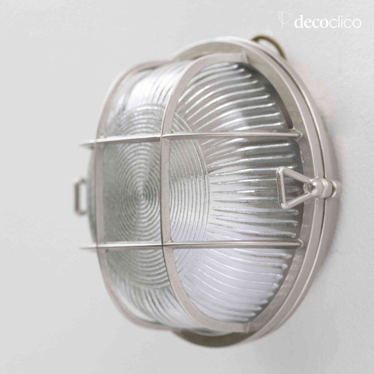 Wandlamp in mat nikkel Egee