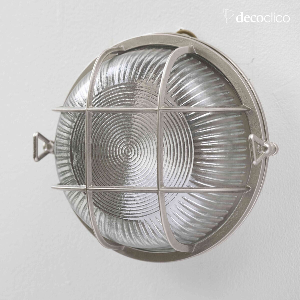 Wandlamp in mat nikkel Egee