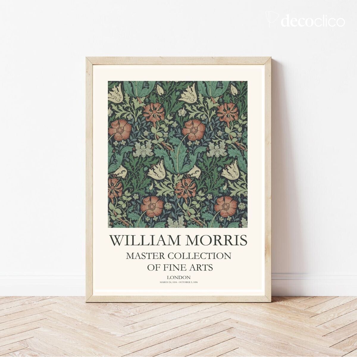 William Morris Fine Arts paper poster 50x70 cm Spliid Fine Arts